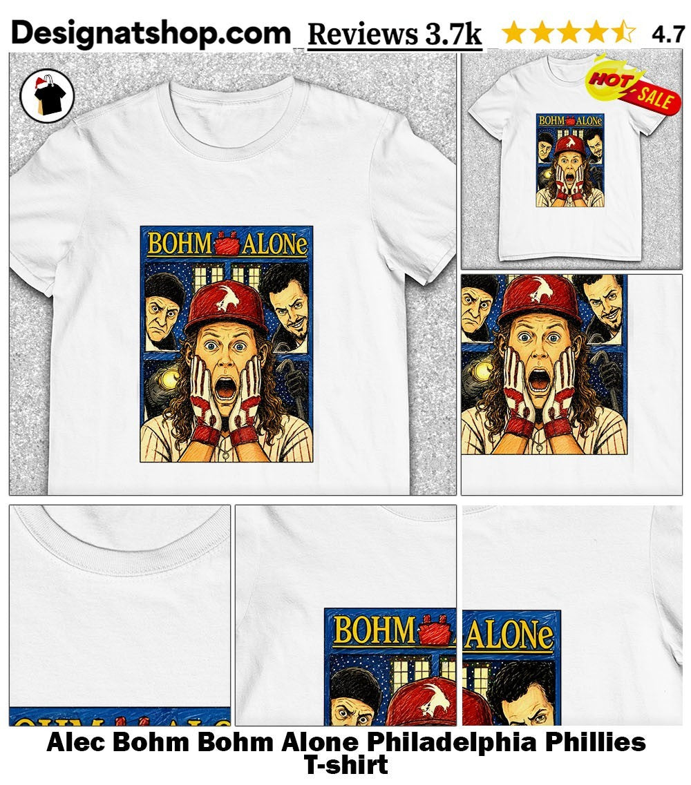 Alec Bohm Bohm Alone Philadelphia Phillies shirt