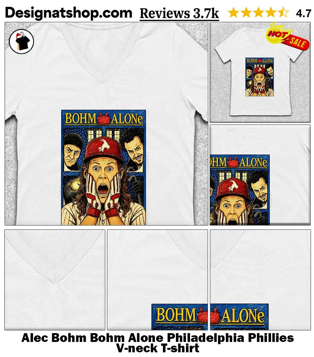 Alec Bohm Bohm Alone Philadelphia Phillies shirt