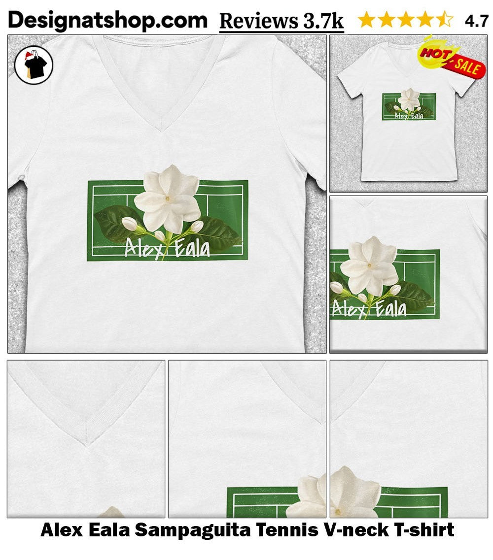 Alex Eala Sampaguita Tennis shirt