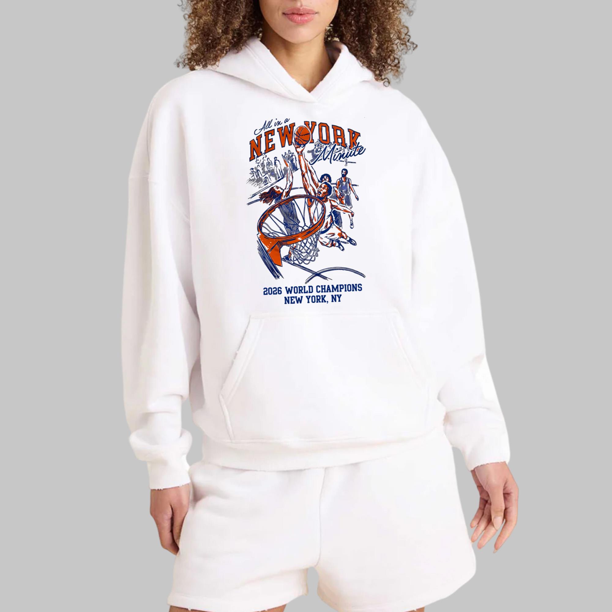 All In A New York Minute 2026 World Champions Shirt