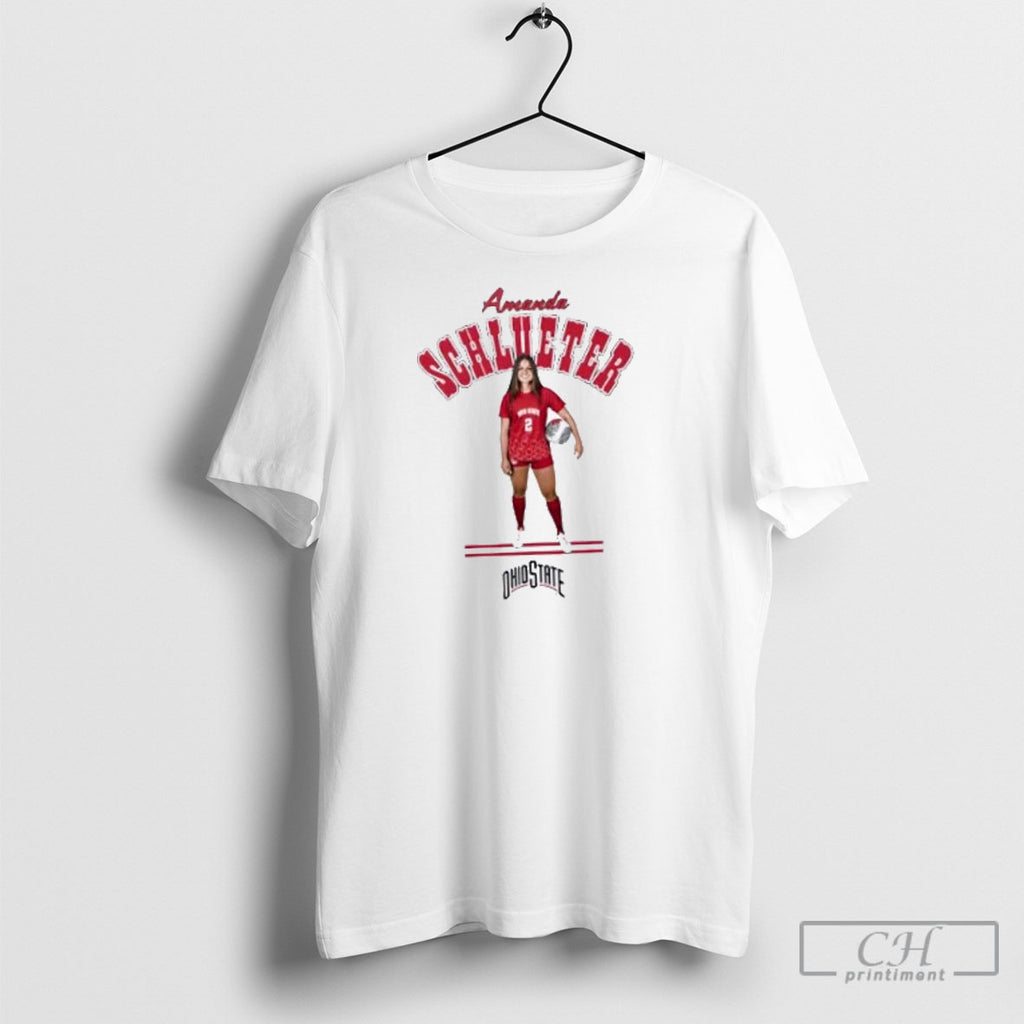 Amanda Schlueter Ohio State Illustrated Shirt Tee