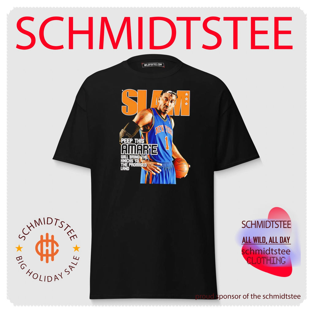 Amar’e Stoudemire NY Knicks SLAM Peep this Amar’e will bring the Knicks to the promised land shirt