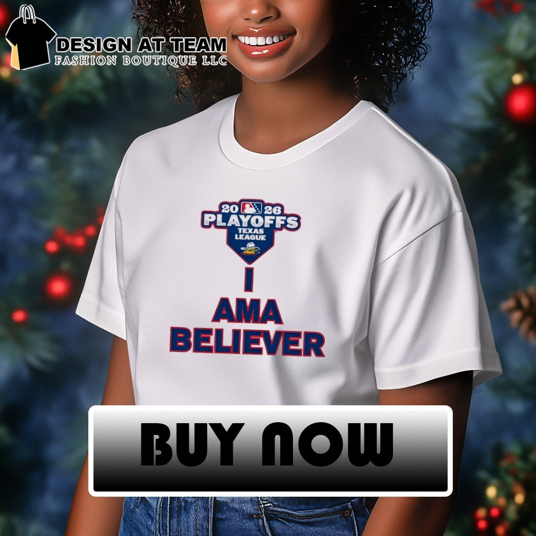 Amarillo Sod Poodles 2026 Texas League Playoff I Ama believer shirt