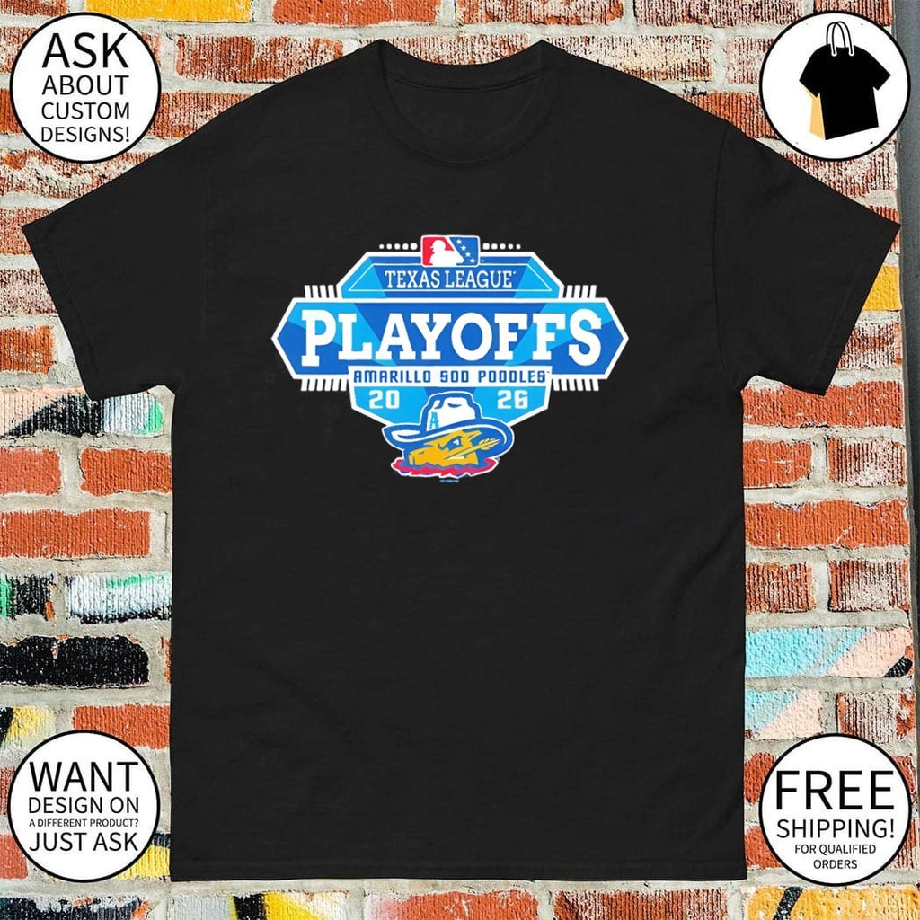 Amarillo Sod Poodles 2026 Texas League Playoff shirt