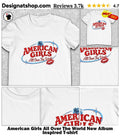 American Girls All Over The World New Album Inspired shirt