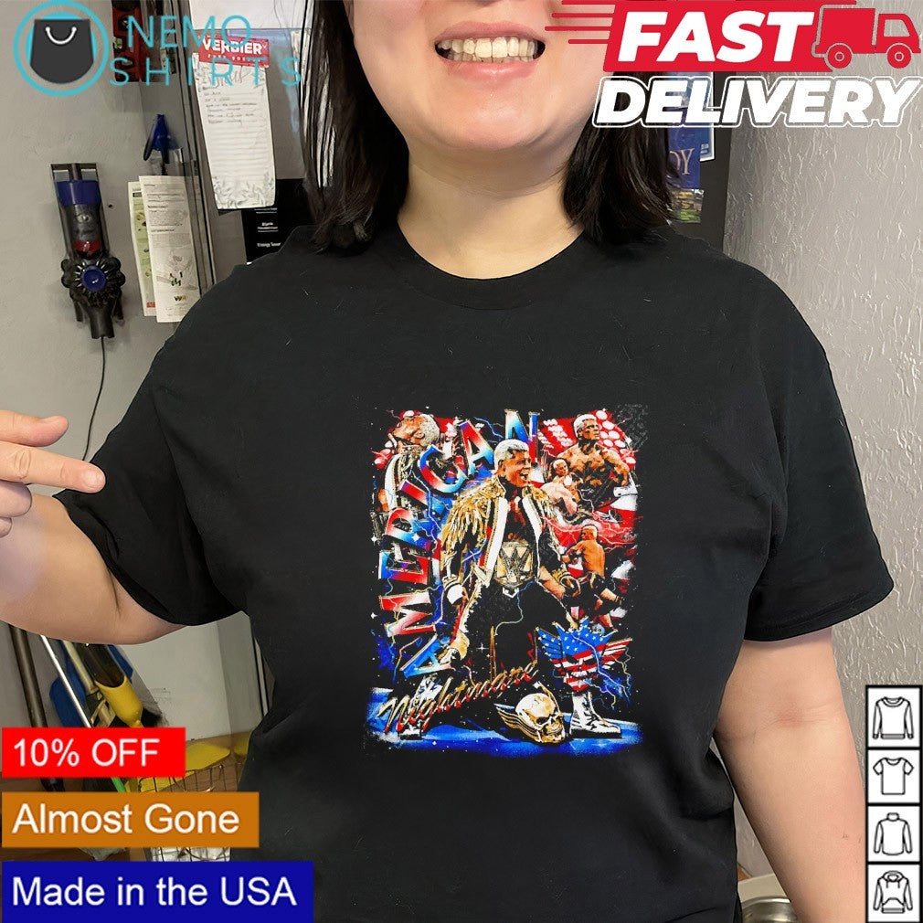 American Nightmare Cody Rhodes vintage graphic shirt