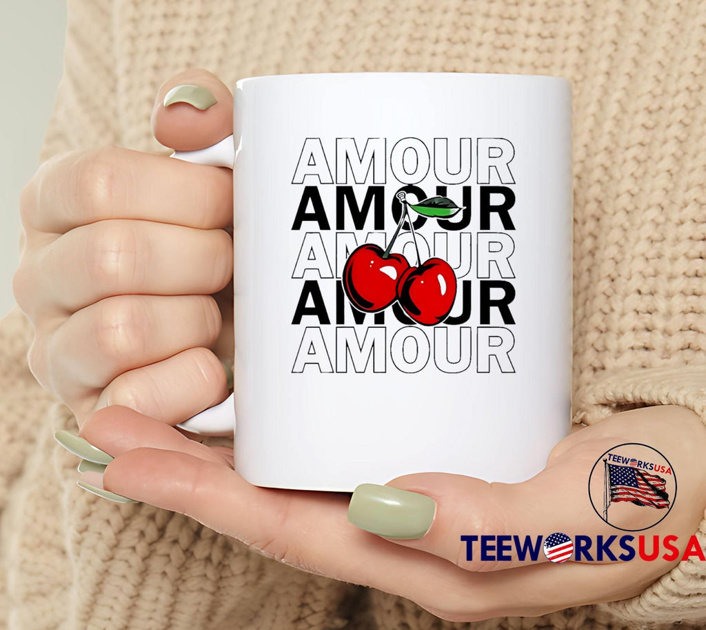 Amour Amour Amour Red Cherries shirt