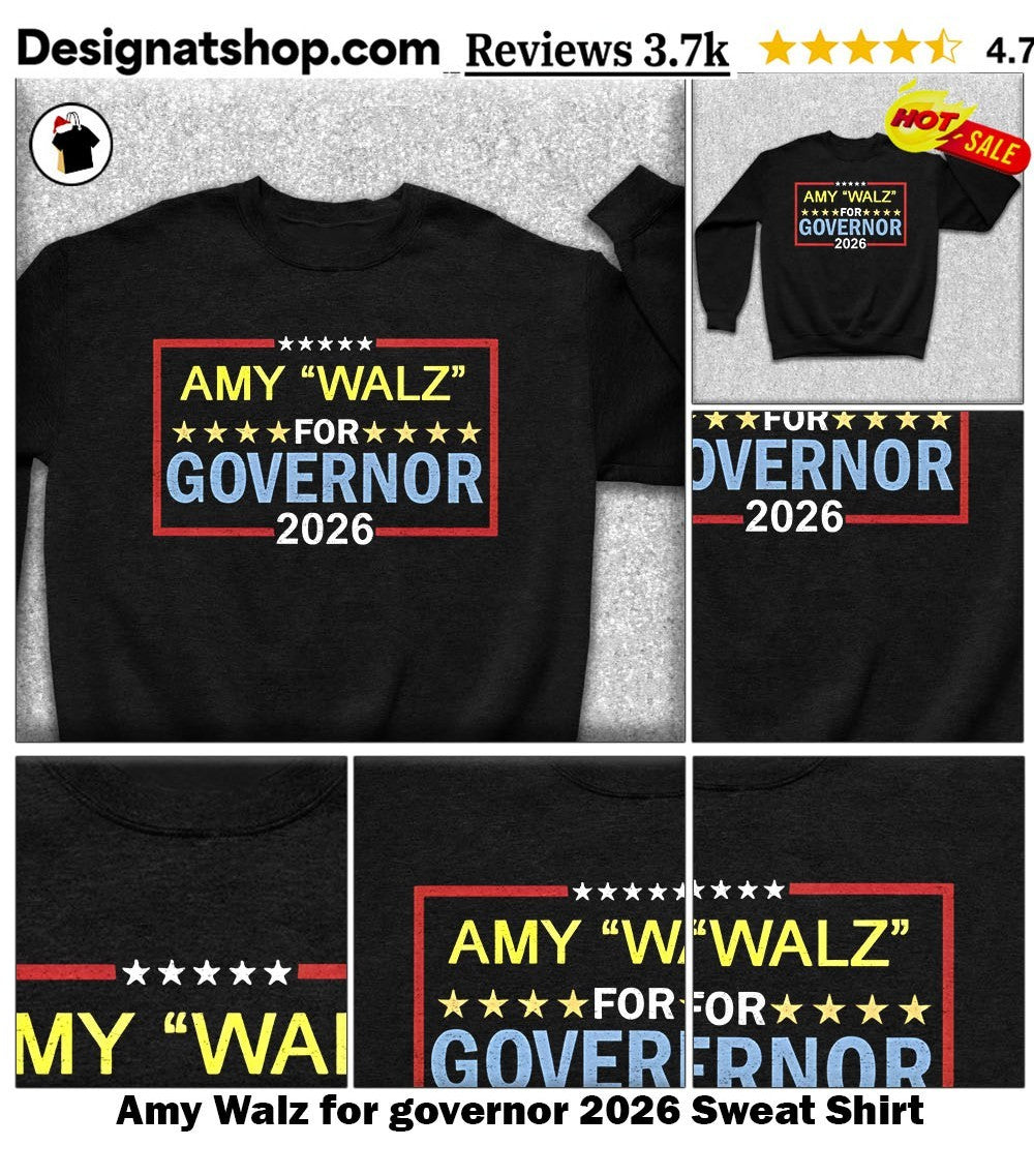 Amy Walz for governor 2026 shirt
