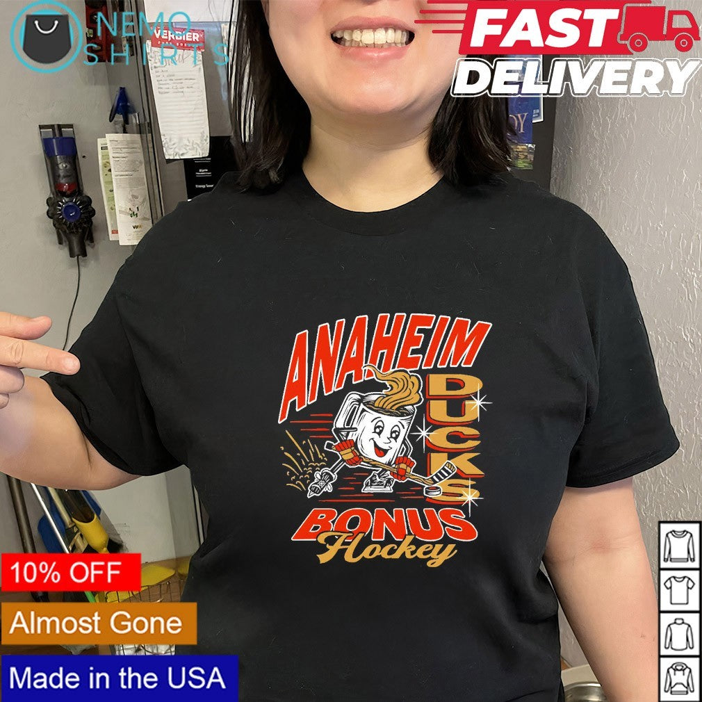 Anaheim Ducks bonus hockey coffee mug cartoon shirt