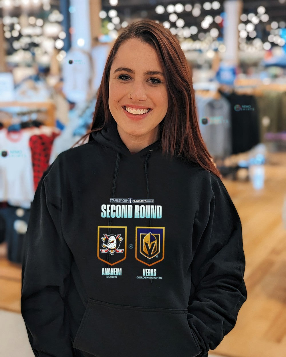 Anaheim Ducks vs Vegas Golden Knights second round Stanley Cup Playoffs 2026 shirt