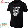 Anberlin band tiger head logo shirt