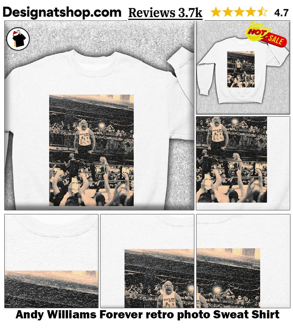 Andy Williams Forever retro photo shirt