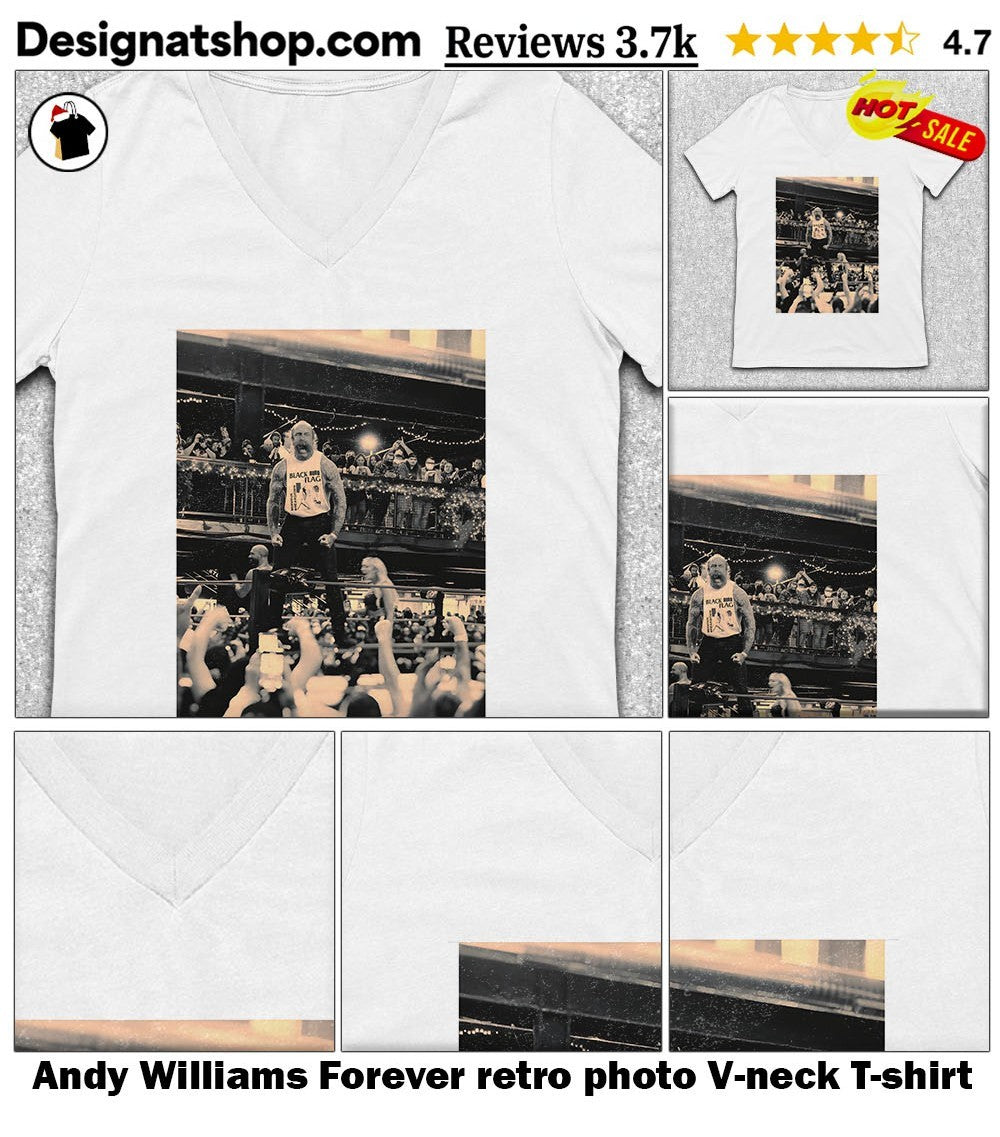 Andy Williams Forever retro photo shirt