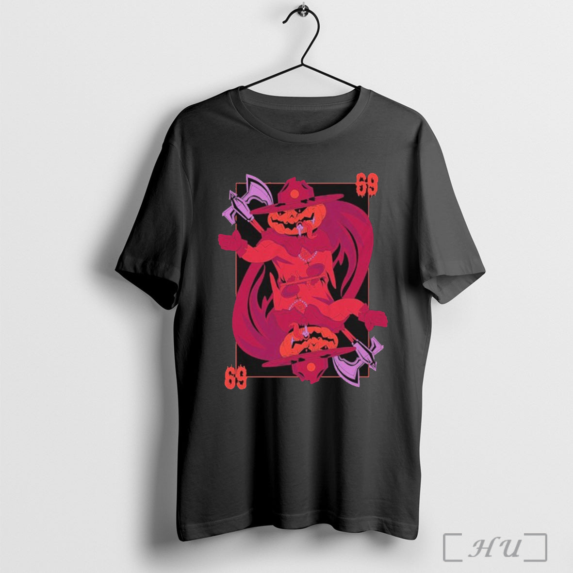 Angry Cops Spooky Drill Pumpkin T Shirt