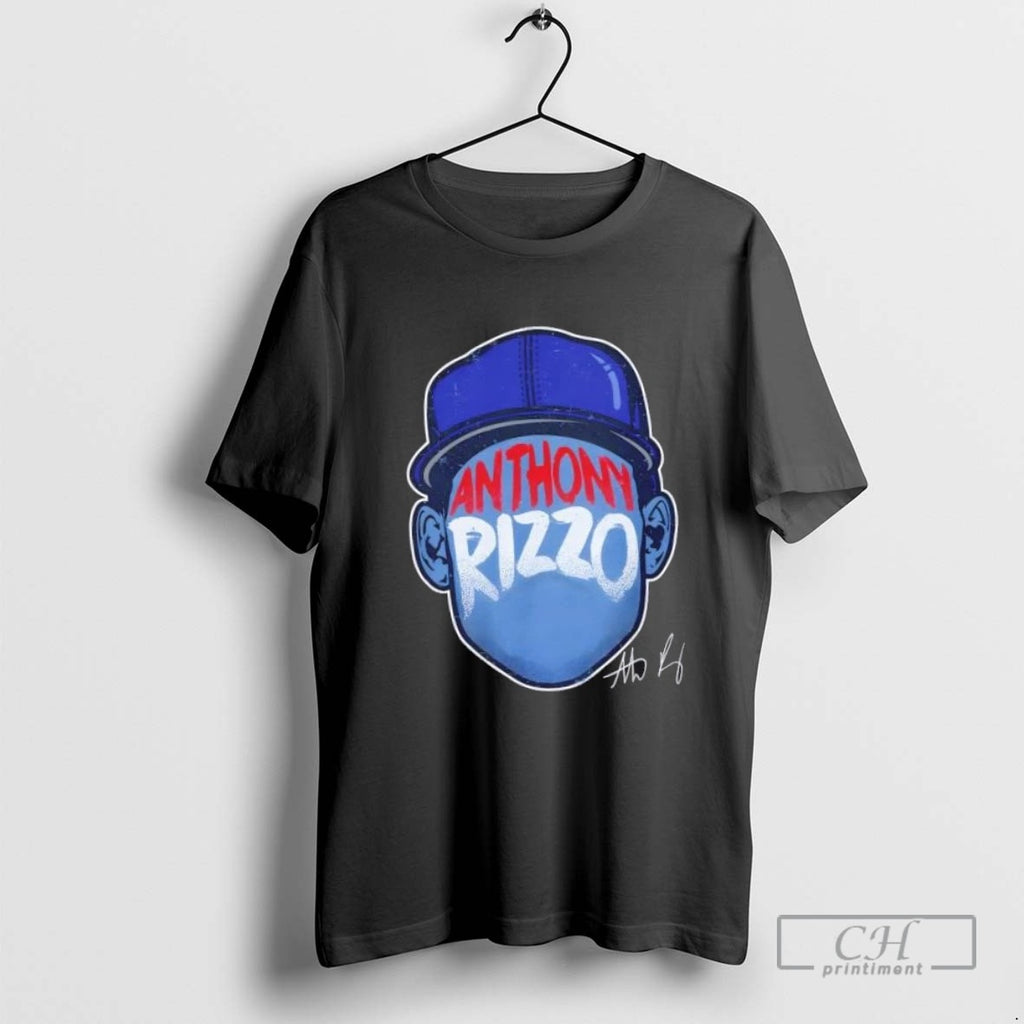 Anthony Rizzo Chicago Cubs Player Silhouette