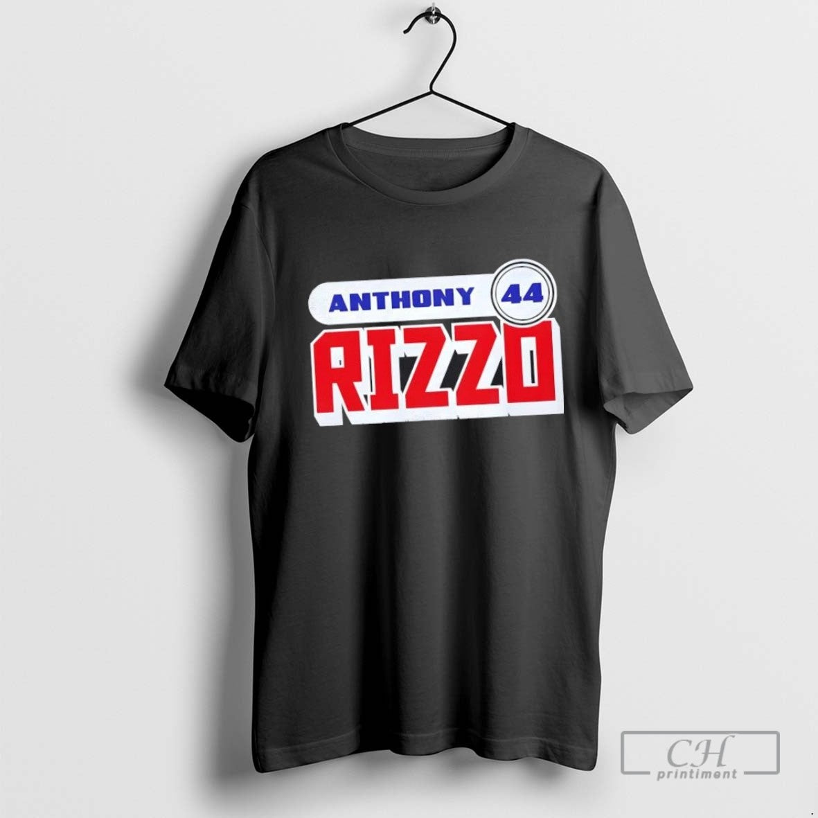 Anthony Rizzo Chicago Cubs Retro Font