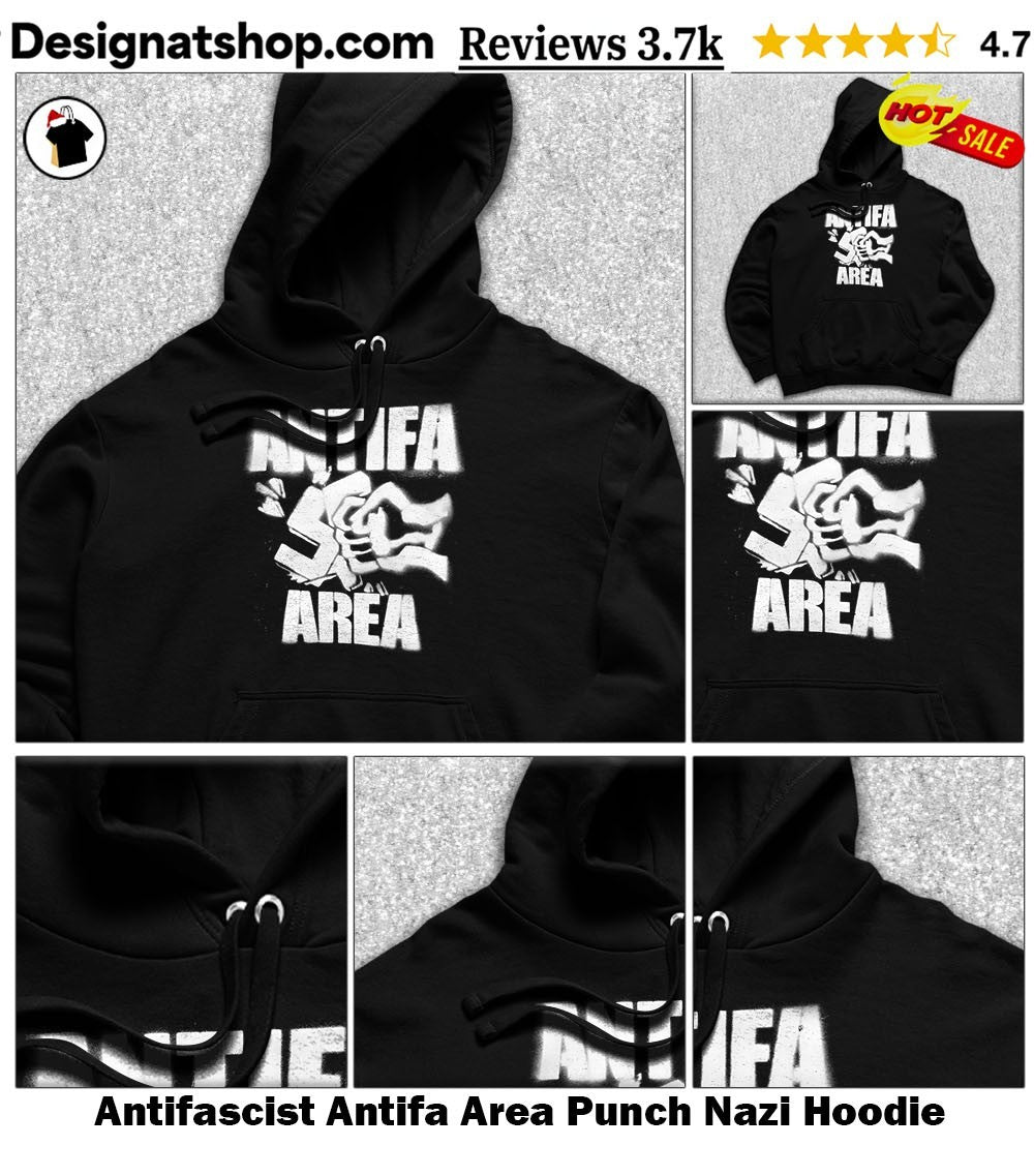 Antifascist Antifa Area Punch Nazi shirt