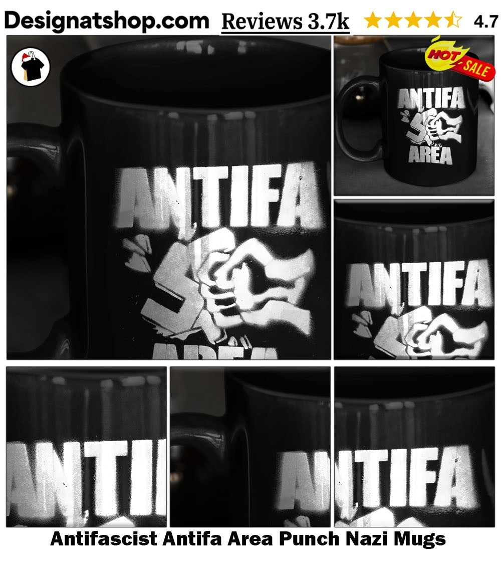 Antifascist Antifa Area Punch Nazi shirt