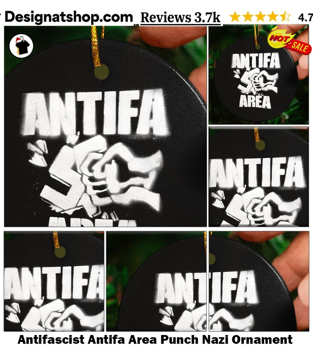 Antifascist Antifa Area Punch Nazi shirt