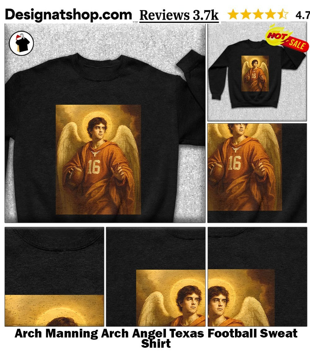 Arch Manning Arch Angel Texas Football shirt