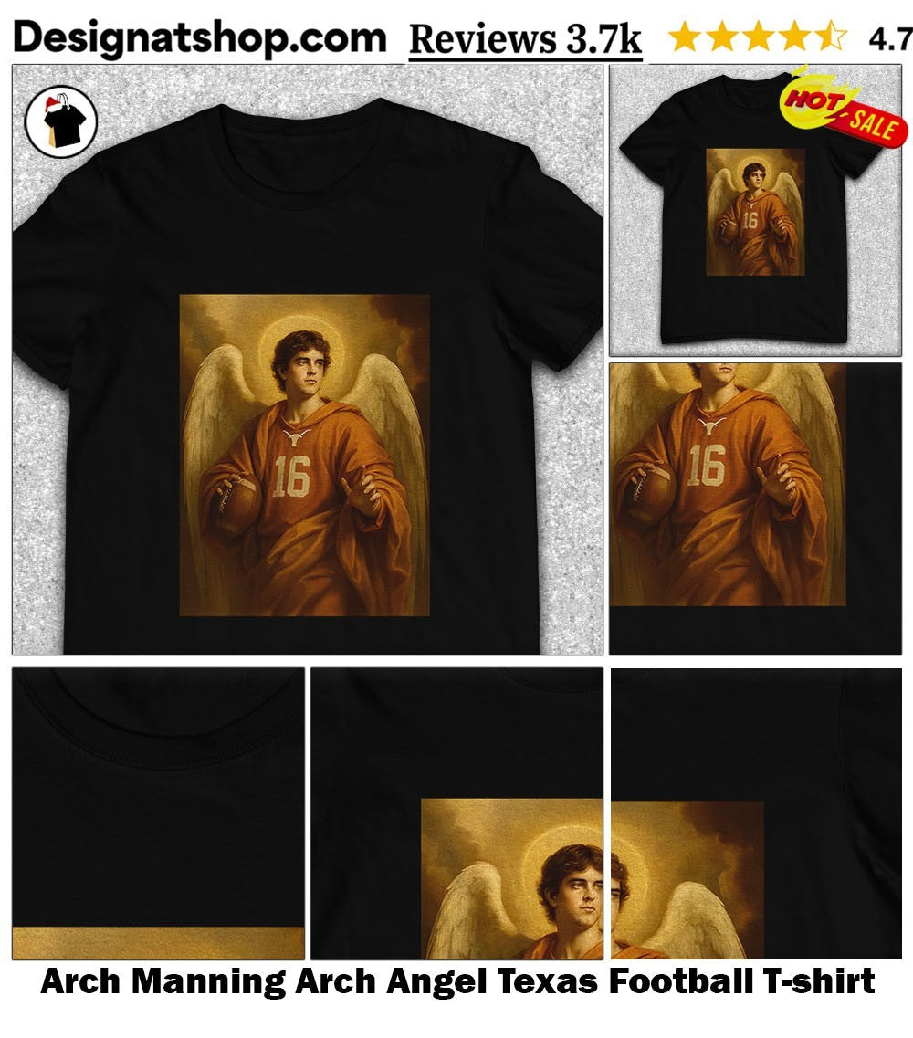 Arch Manning Arch Angel Texas Football shirt