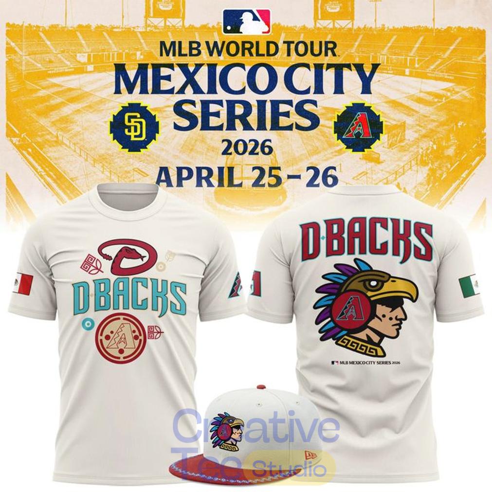 Arizona Diamondbacks Mexico City Series 2026 T-Shirt
