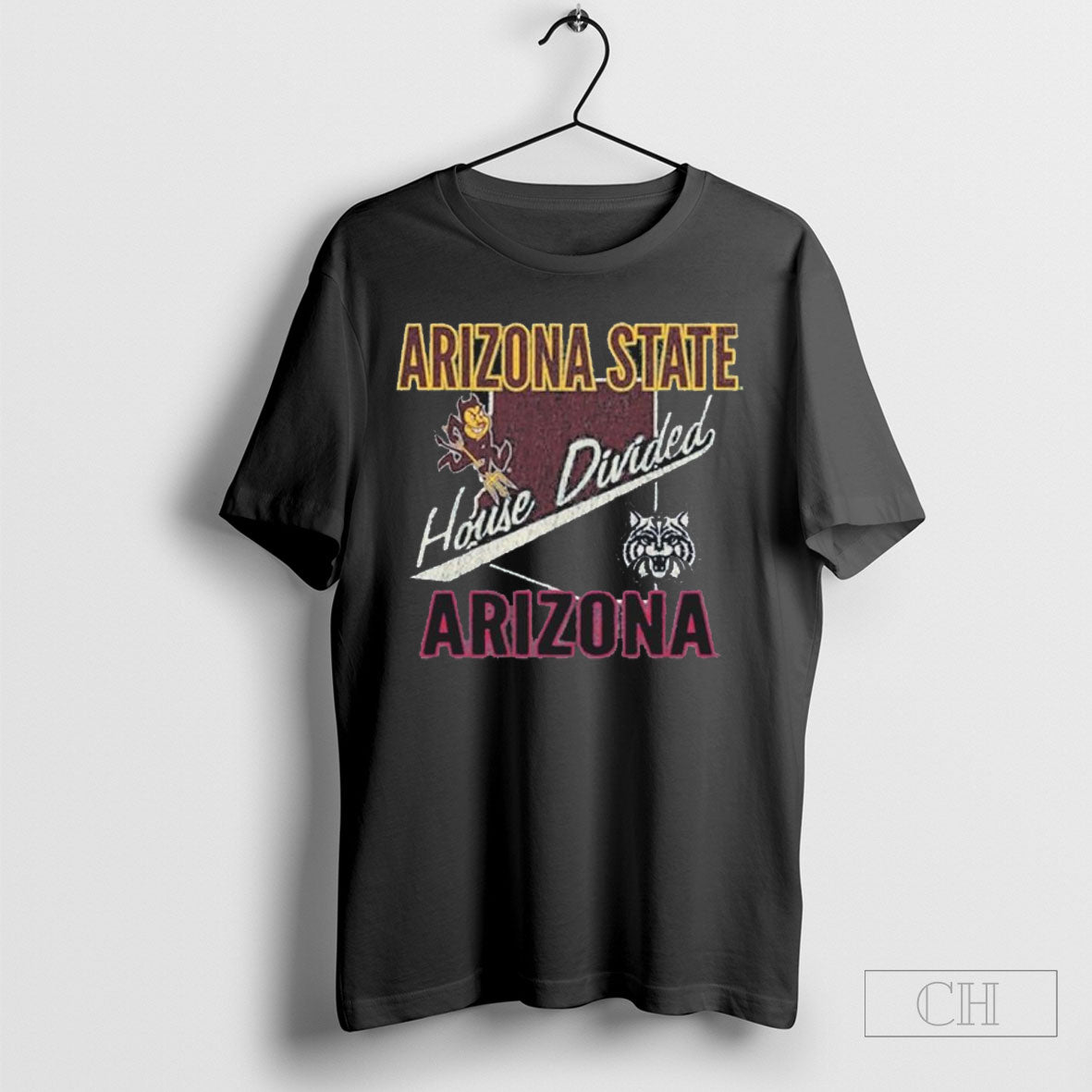 Arizona State Sun Devils House Divided Vs Arizona Shirt Tee