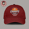 Arkansas Razorbacks Men’s Basketball 2026 SEC Tournament Champions Locker Room Cardinal Red Classic Cap Hat Snapback