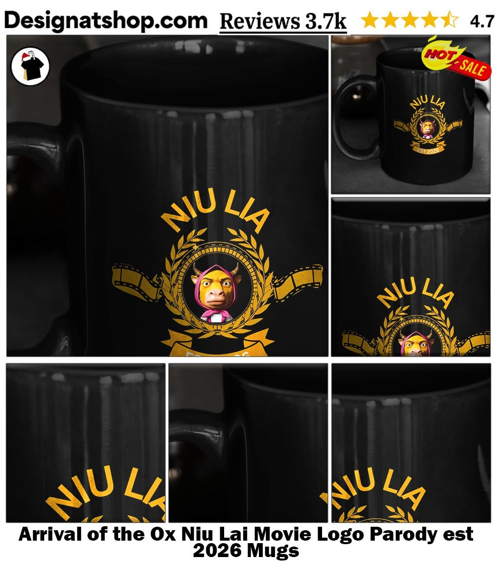 Arrival of the Ox Niu Lai Movie Logo Parody est 2026 shirt