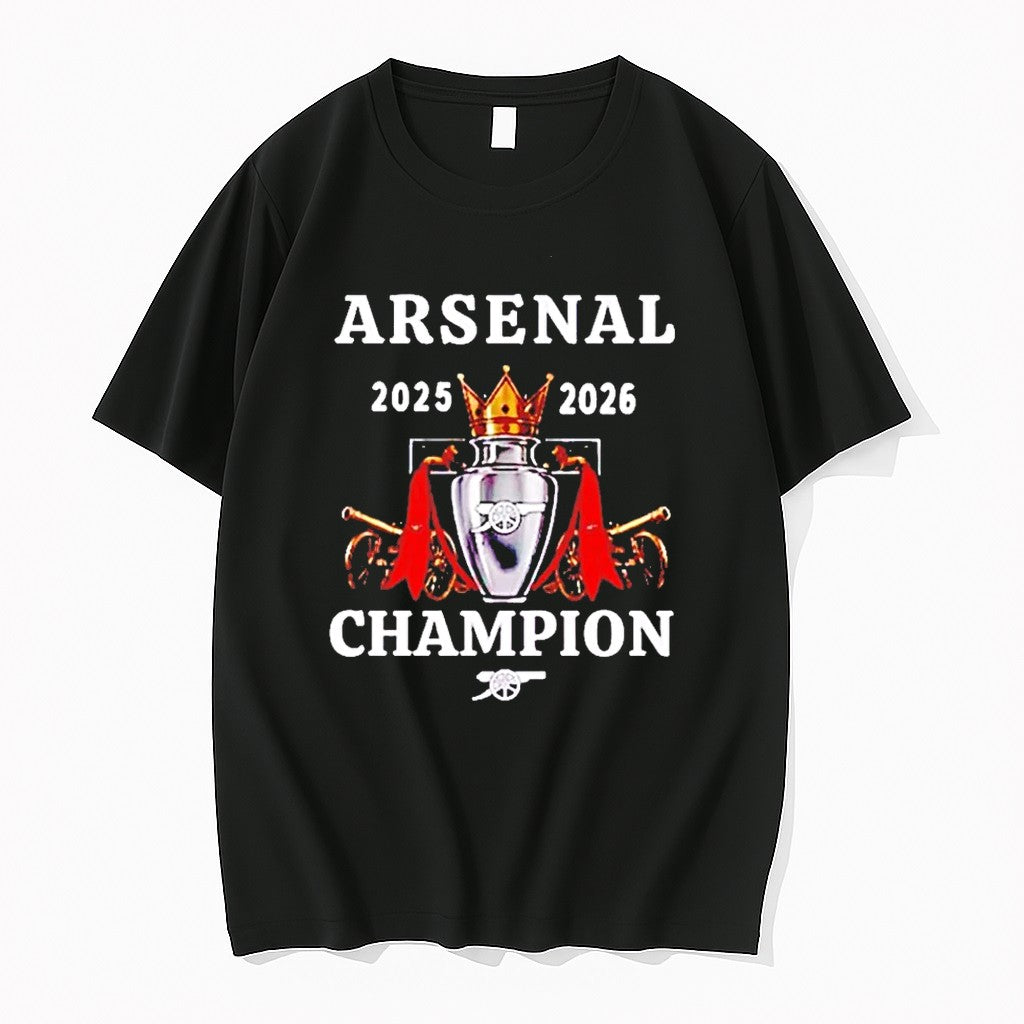 Arsenal Crowned Champions 2025 2026 Tshirts Sweater Hoodie Jpg