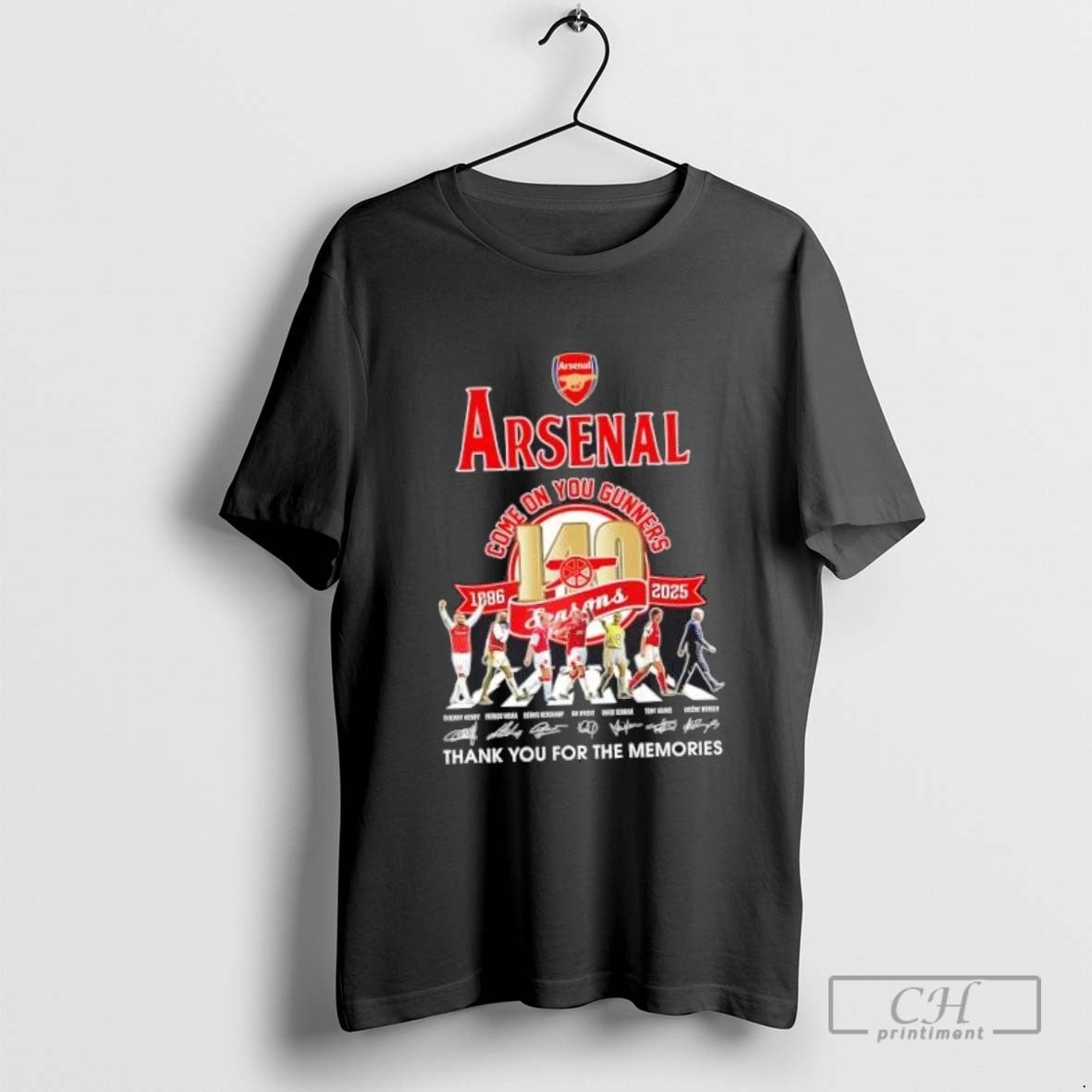 Arsenal Come On You Gunners Arsene Wenger And Legends Abbey Road Signatures