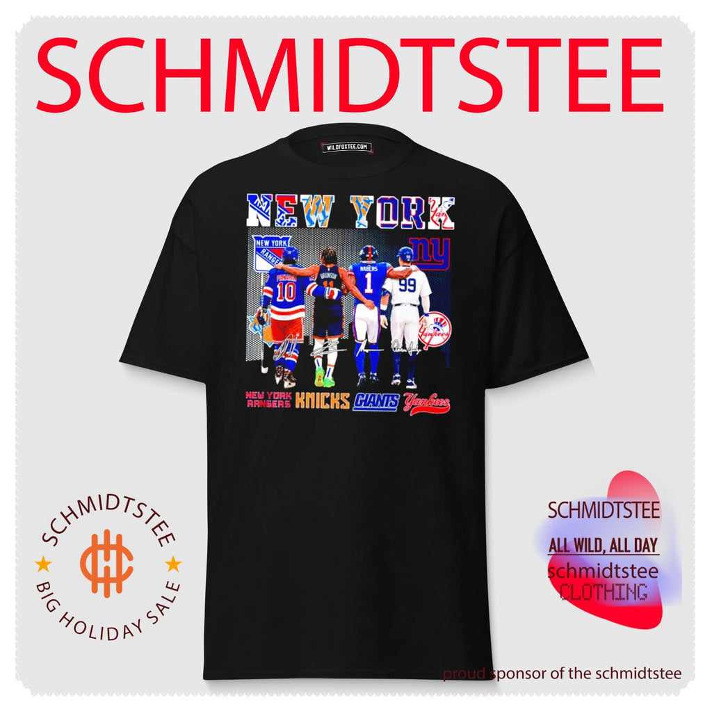 Artemi Panarin Jalen Brunson Malik Nabers and Aaron Judge NY Sports Legends shirt