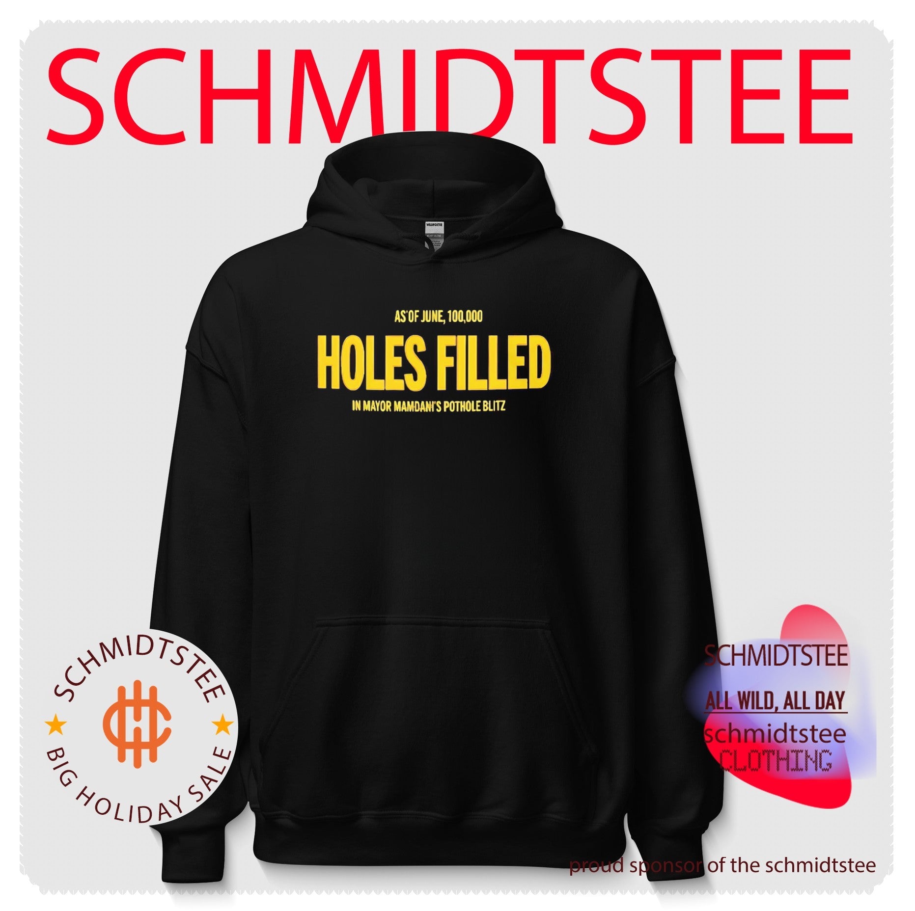 As of June 100000 Holes Filled in Mayor Mamdani’s Pothole Blitz shirt
