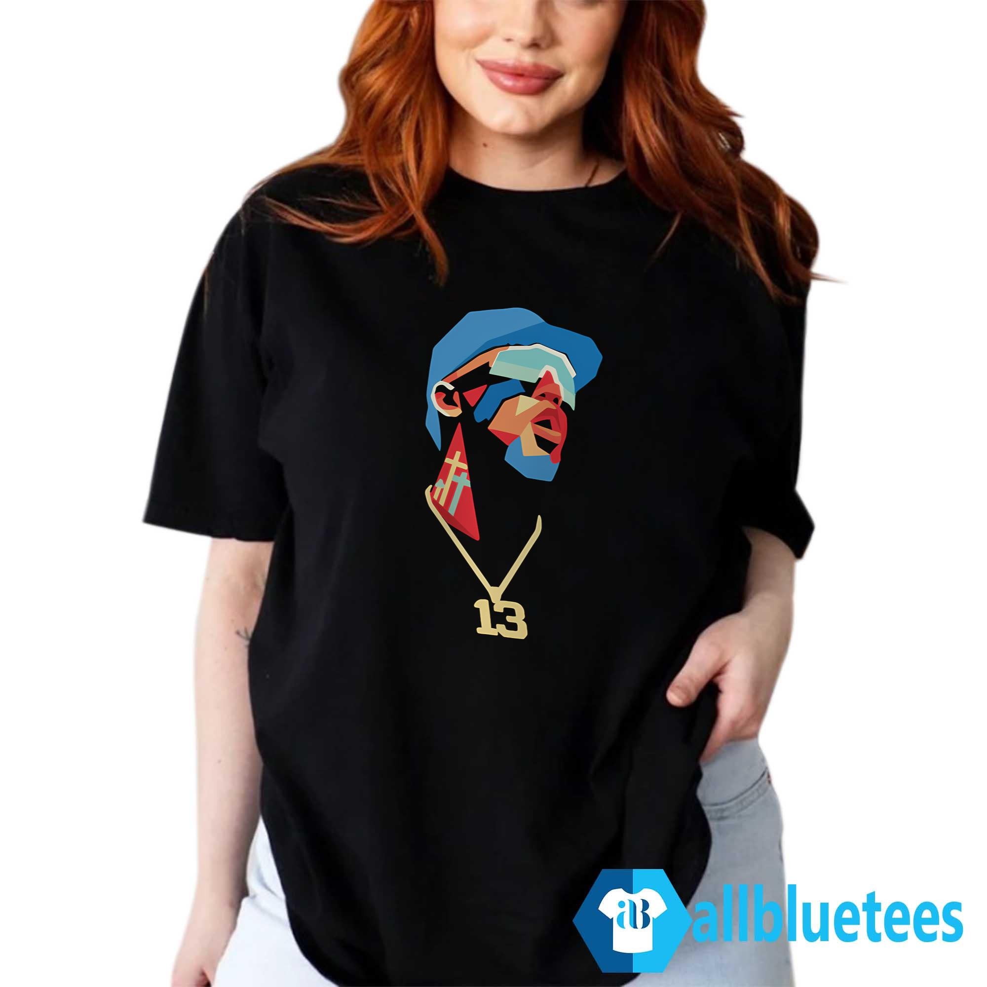 Atlanta Braves Abstract Acuna Shirt