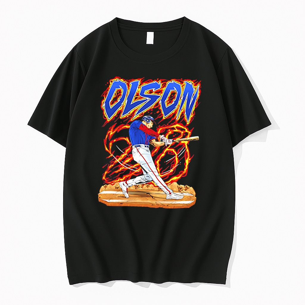 Atlanta Braves Matt Olson Hand Drawn Artwork Tee Tshirts Sweater Hoodie Jpg