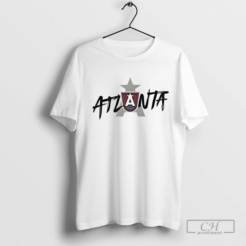 Atlanta Dream Youth Court Logo T Shirt Sweater