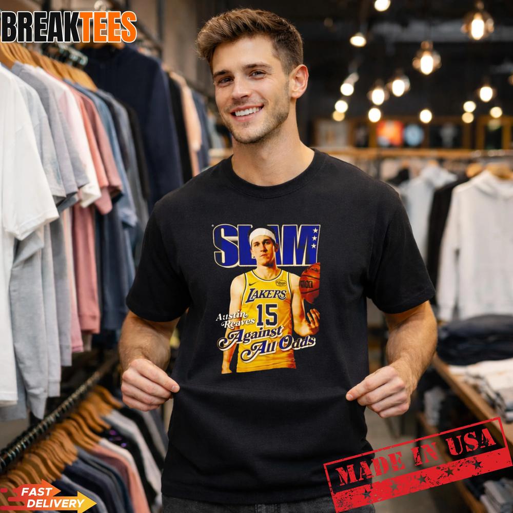Legendary Austin Reaves Lakers Slam Graphic T-Shirt – Against All Odds Tee