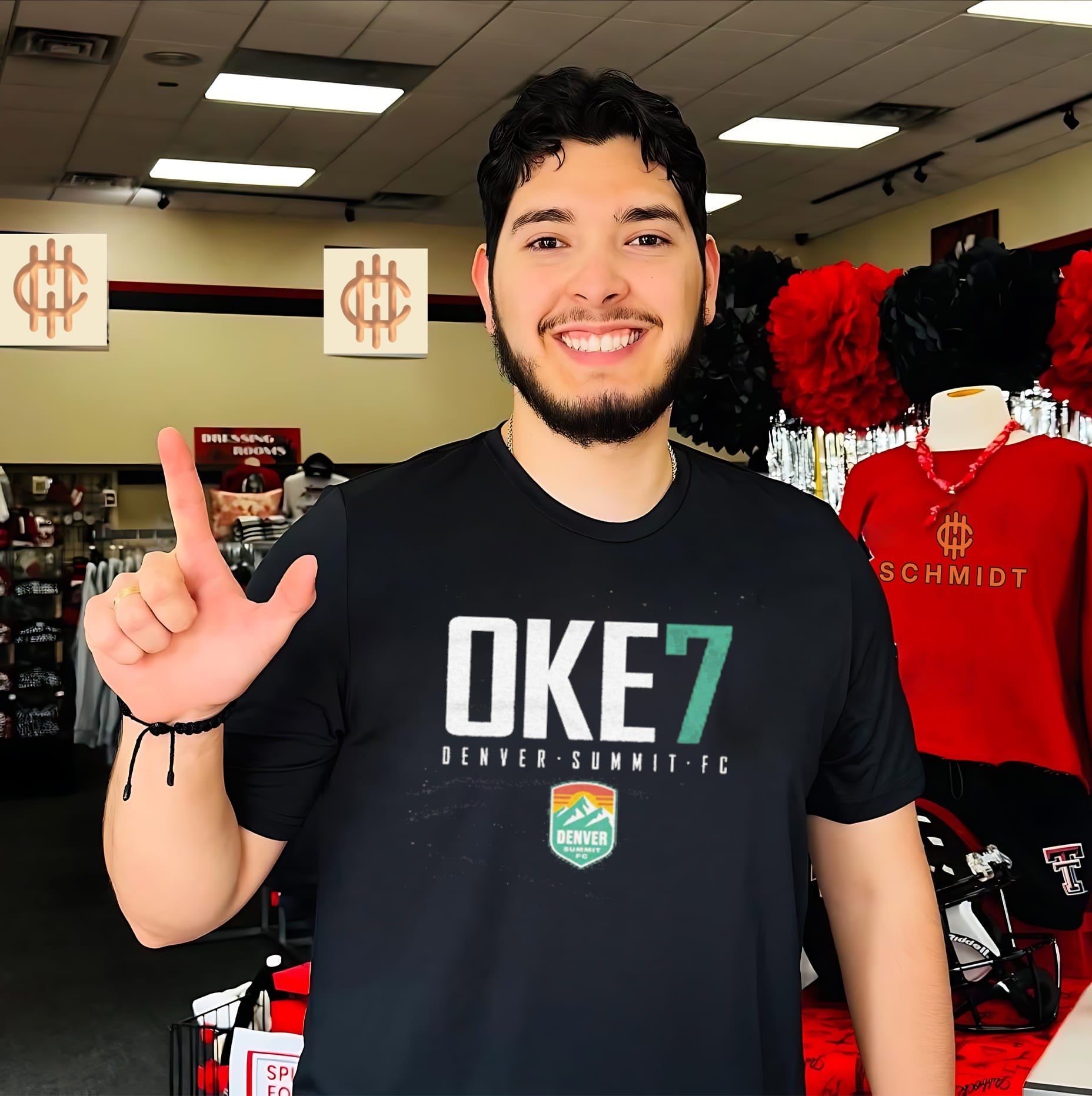 Ayo Oke Denver Summit FC 7 Soccer MLS Player Jersey shirt
