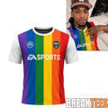 B Lou LGBT Pride Month Football Jersey 2026