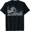 Japanese Wave Ocean Traditional Japan Men's Graphic T-Shirt
