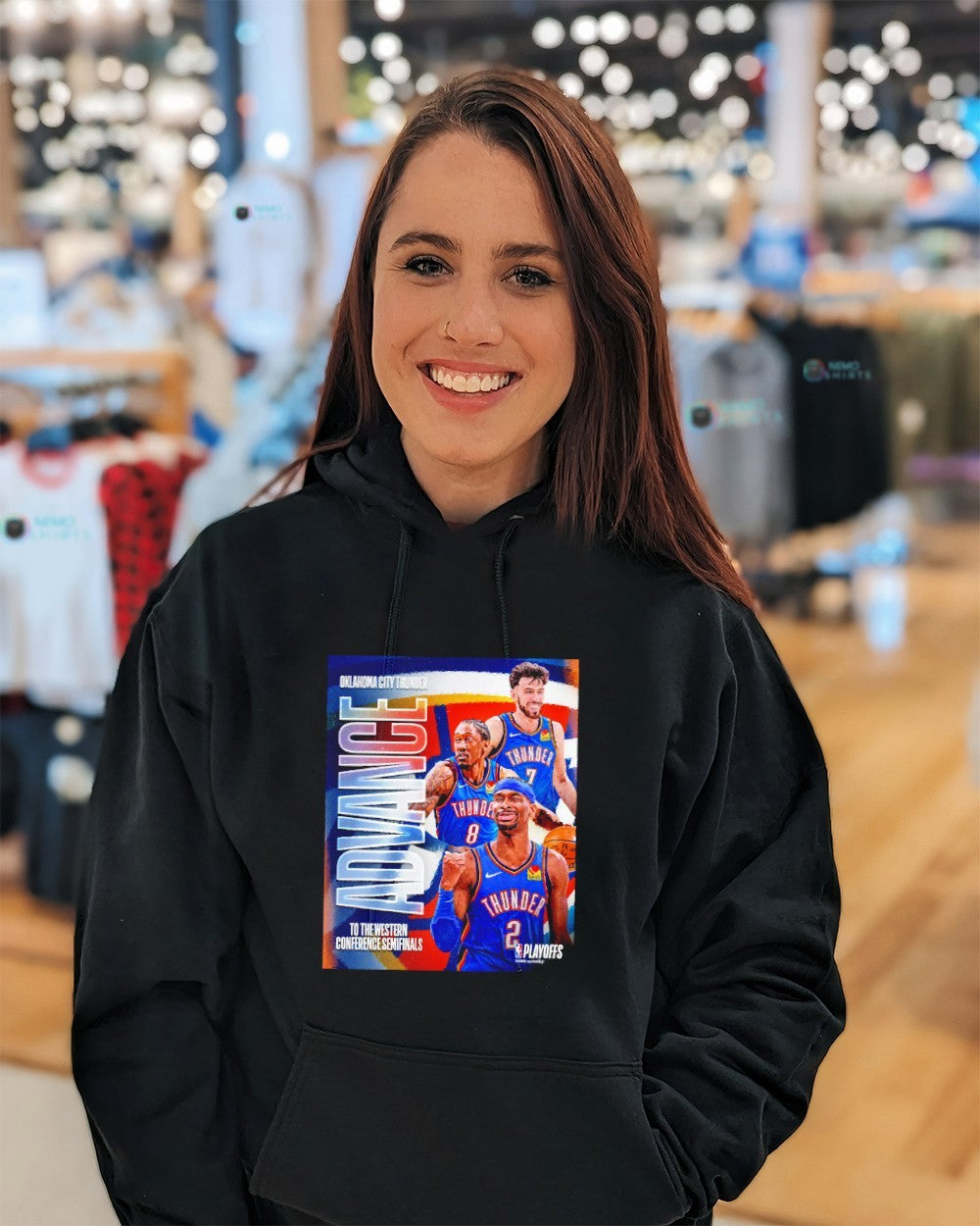 Oklahoma City Thunder advance to the Western Conference Semifinals shirt