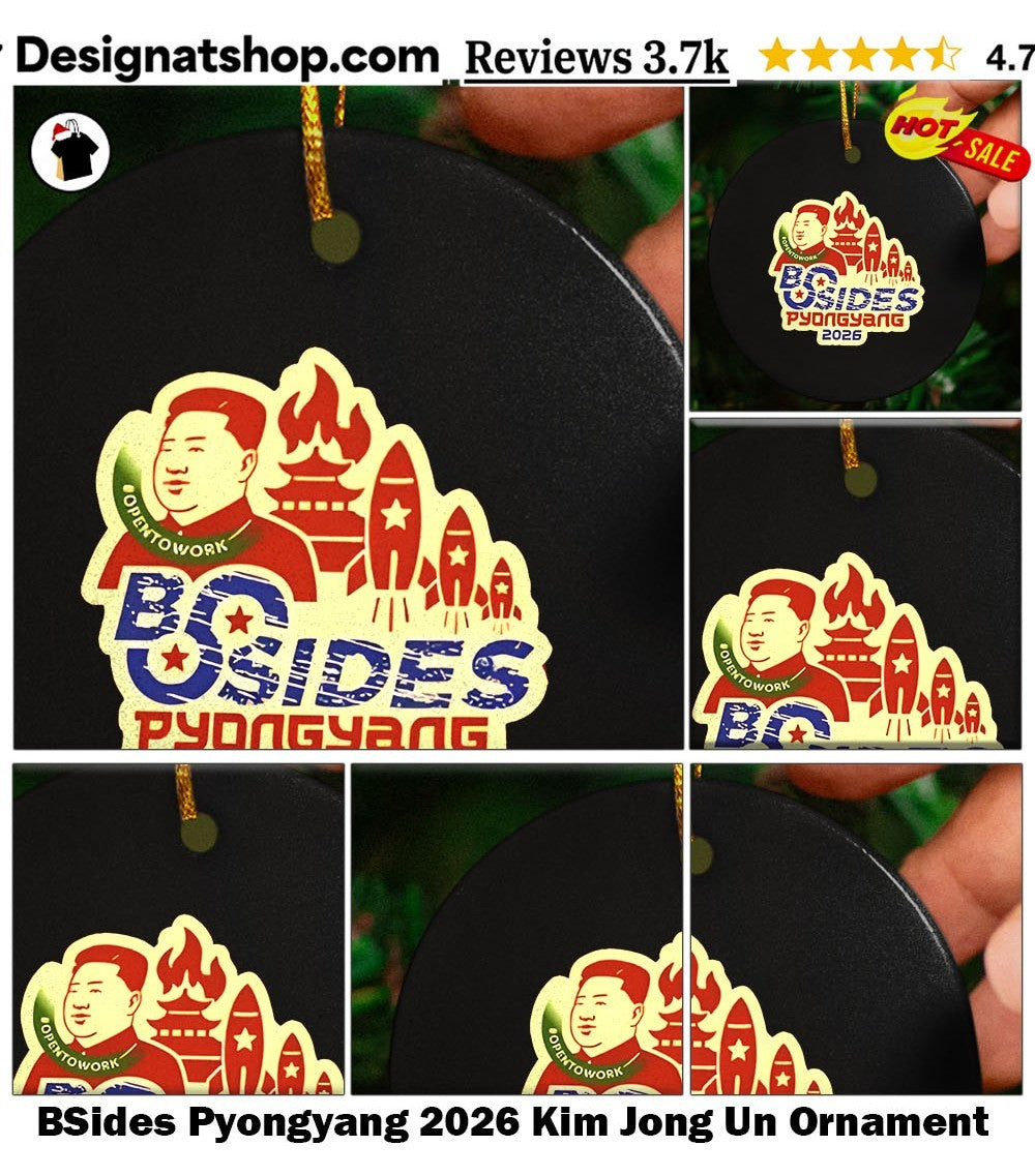 BSides Pyongyang 2026 Kim Jong Un shirt