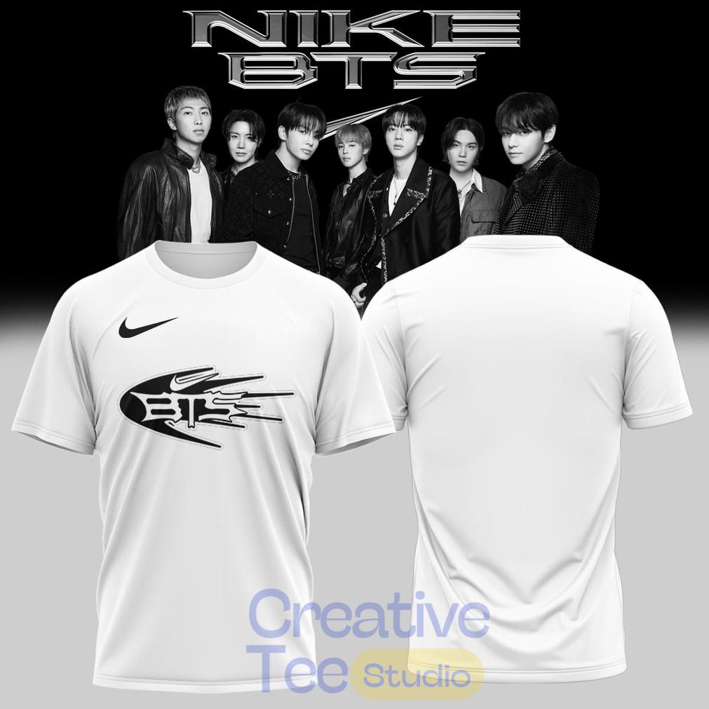 BTS Collection Special White Limited Edition 2D T-Shirt