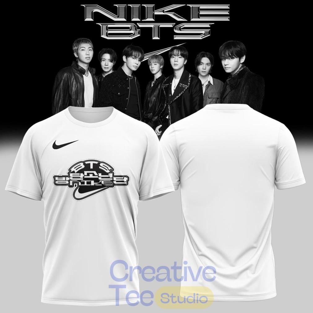BTS Collection Special White Limited Edition 2D T-Shirt