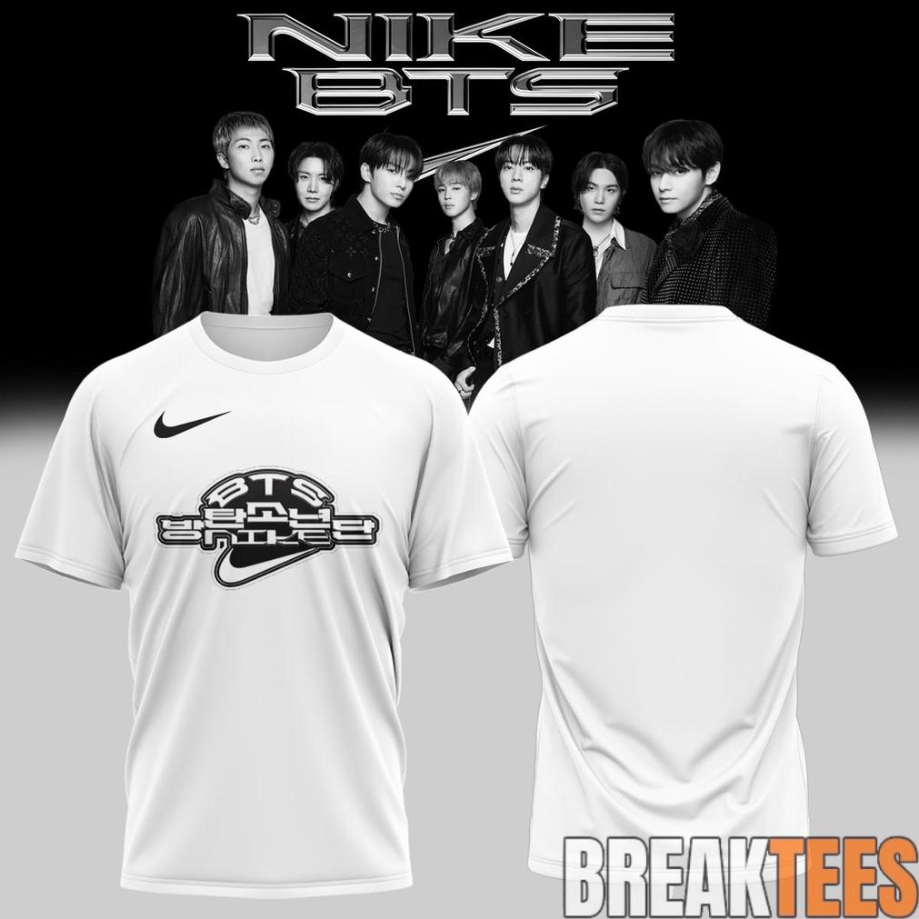 BTS Collection Special White Limited Edition 2D T-Shirt