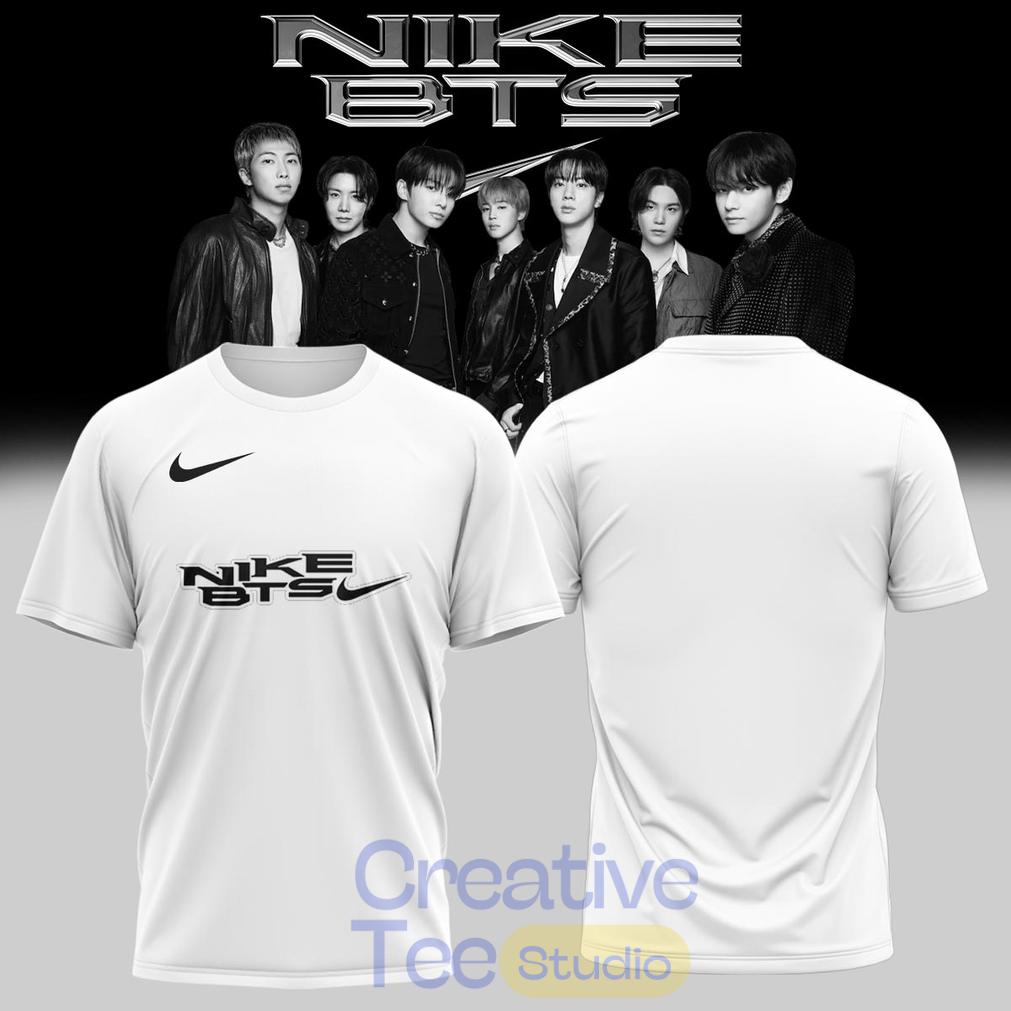 BTS Collection Special White Limited Edition 2D T-Shirt