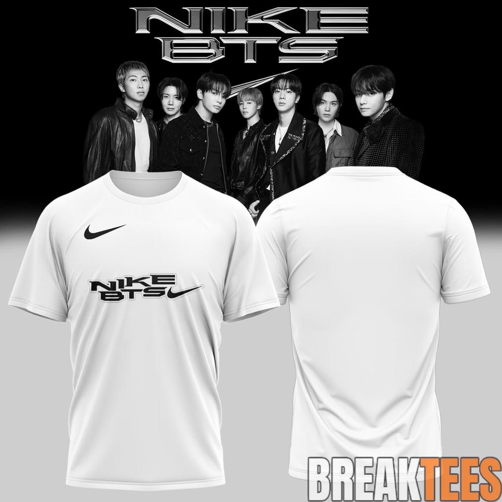BTS Collection Special White Limited Edition 2D T-Shirt