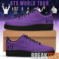 BTS World Tour 2026 Limited Edition Air Force 1 – Purple