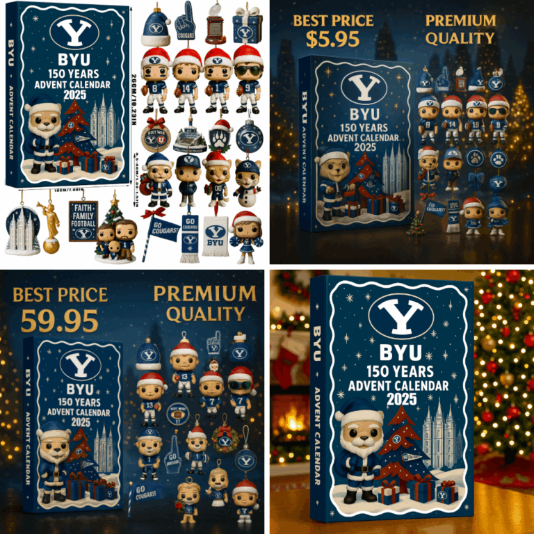 BYU Cougars football Advent Calender | 150th Anniversary