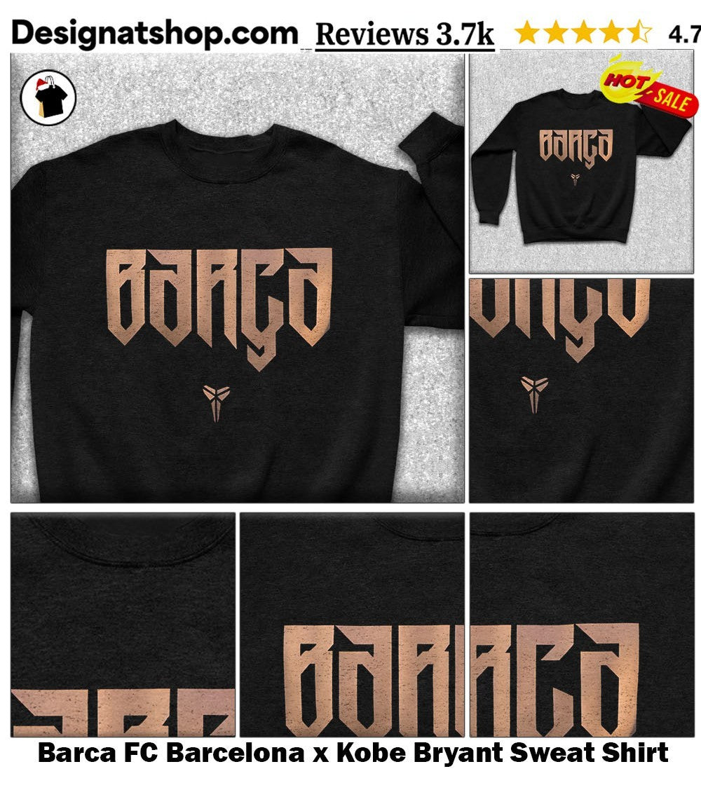 Barca FC Barcelona x Kobe Bryant shirt